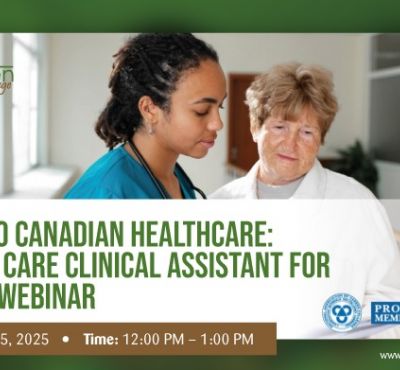 Step Into Canadian Healthcare: Primary Care Clinical Assistant for Seniors Webinar